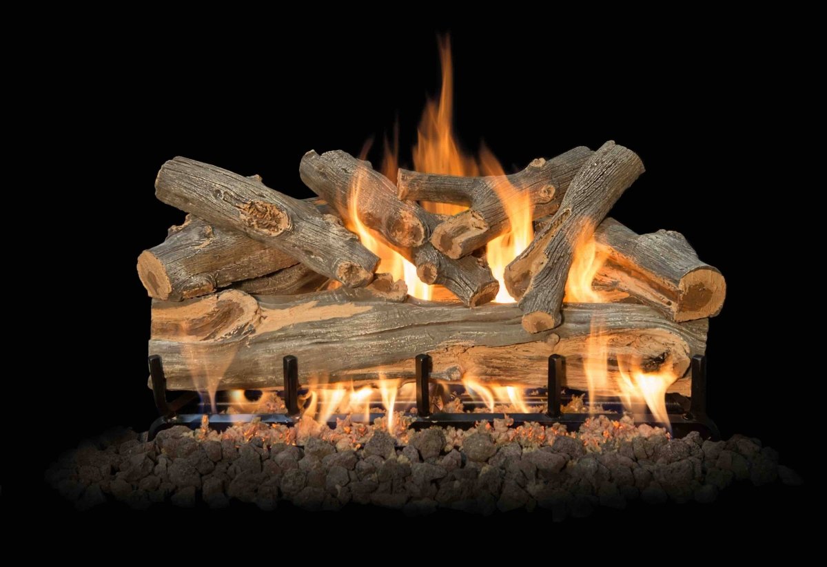 Grand Canyon Gas Logs - AZ Juniper Indoor/Outdoor Vented Gas Logs - FireplacesProGrand Canyon Gas LogsGas Logs