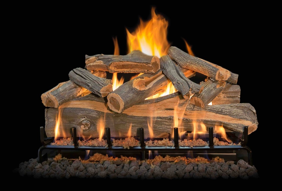 Grand Canyon Gas Logs - AZ Juniper See Through Vented Indoor/Outdoor Logs - FireplacesProGrand Canyon Gas LogsGas Logs