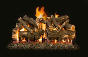 Grand Canyon Gas Logs - AZ Weathered Oak Char See Through Vented Indoor/Outdoor Logs - FireplacesProGrand Canyon Gas LogsGas Logs