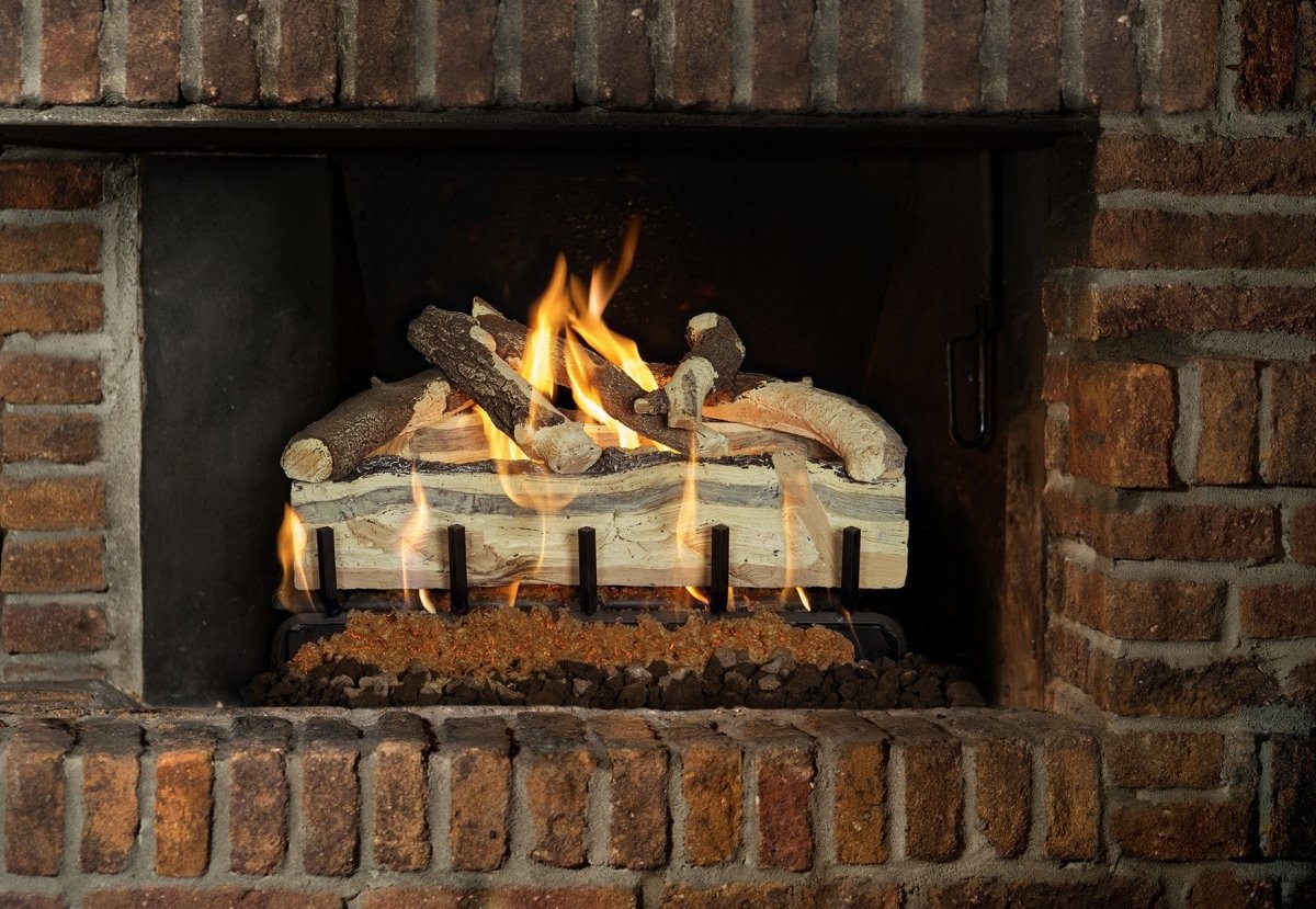 Grand Canyon Gas Logs - Blue Pine Split Indoor/Outdoor Vented Gas Logs - FireplacesProGrand Canyon Gas LogsGas Logs