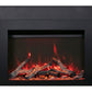 INS - FM - 34 - Electric Insert - SIERRA FLAME - FireplacesProSierra FlameElectric Fireplace Insert