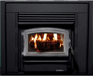 Model ZC21 Wood Stove featuring Door Options in Black, Gold, or Pewter - BUCK STOVE
