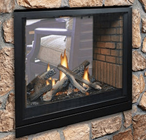 Madison Clean - Face Direct - Vent Peninsula and See - Through, Premium 36 NG/LP - AMERICAN HEARTH - FireplacesProAmerican HearthDirect Vent Fireplace