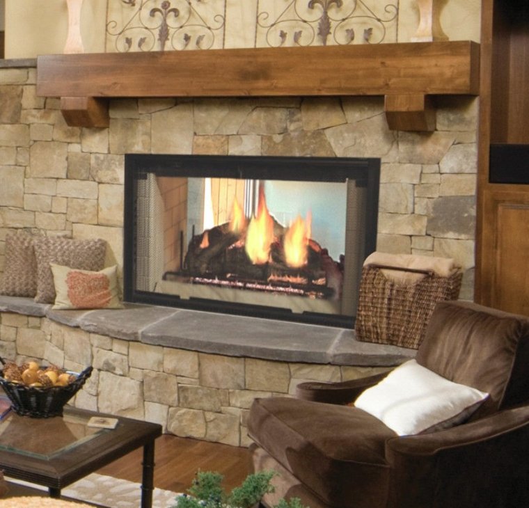 Majestic 42" See - Thru Radiant Wood Burning Fireplace - FireplacesProMajesticSee Through Fireplace