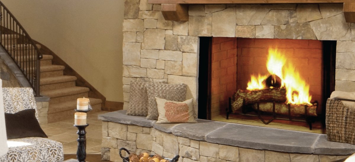 Majestic - 50" Radiant Wood Burning Fireplace - SB100 - FireplacesProMajesticWood Burning Fireplace