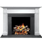 Majestic - Acadia Flush Mantel, Primed MDF - AFAAMPB - FireplacesProMajesticMantel