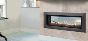 Majestic - Echelon II 48" see - through top direct vent fireplace with IntelliFire Touch Ignition System - Natural Gas - ECHEL48STIN - C - FireplacesProMajesticDirect - Vent Fireplace