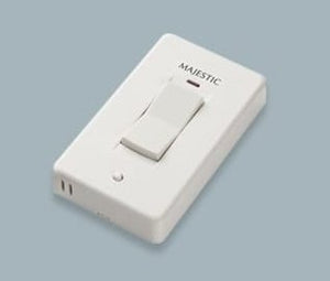 Majestic - IntelliFire Touch white wireless wall switch (on/off, cold climate, battery strength indicator) - IFT - RC150 - FireplacesProMajesticAccessories