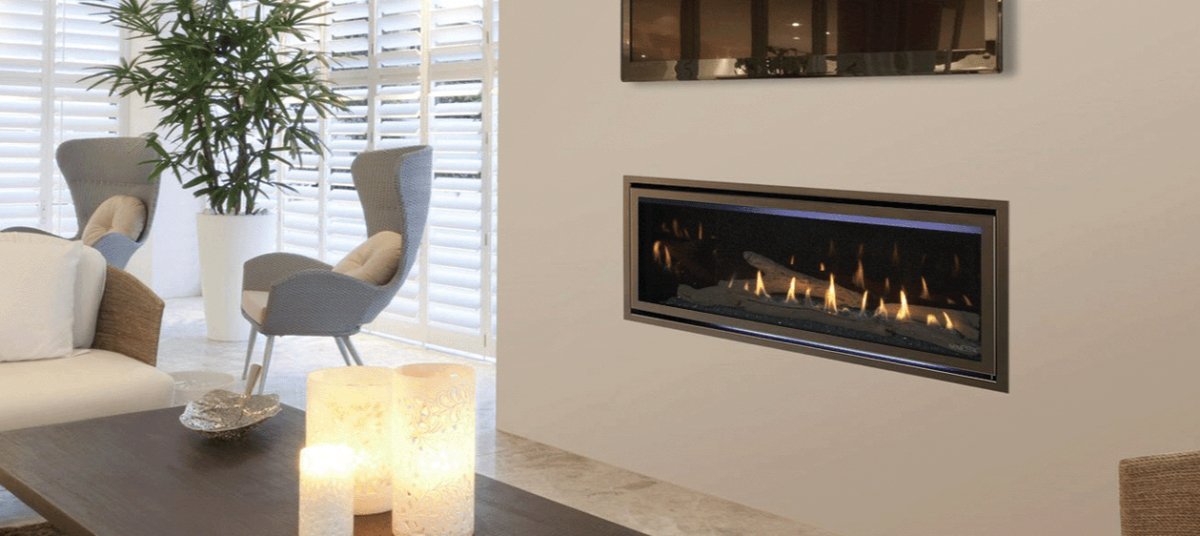 Majestic - Jade 32" direct vent gas fireplace with IntelliFire Touch ignition system - Natural Gas - JADE32IN - B - FireplacesProMajesticDirect - Vent Fireplace