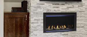 Majestic - Jade 32" direct vent gas fireplace with IntelliFire Touch ignition system - Natural Gas - JADE32IN - B - FireplacesProMajesticDirect - Vent Fireplace