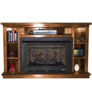 Manhattan 34ZC in Old Town Red - Vent - Free Gas Stove, available in Natural Gas (NG) or Liquid Propane (LP) variant - BUCK STOVE - FireplacesProBuck StoveVent Free Gas Stove