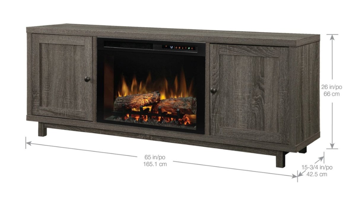 Media Console TV Stand - Jesse X - DM26 - 1908IM (TV Stand Only) - DIMPLEX - FireplacesProDimplexElectric Fireplace TV Stand