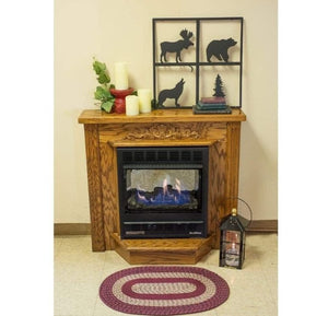 Model 1127 Deluxe Mantel, Vent Free Gas Fireplace(Mantel Only) - BUCK STOVE - FireplacesProBuck StoveVent Free Gas Fireplace