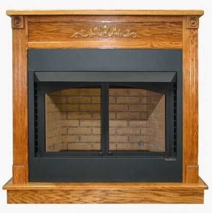 Model 1127 Deluxe Mantel, Vent Free Gas Fireplace(Mantel Only) - BUCK STOVE - FireplacesProBuck StoveVent Free Gas Fireplace