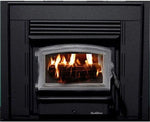 Model ZC21 Wood Stove featuring Door Options in Black, Gold, or Pewter - BUCK STOVE - FireplacesProBuck StoveWood Stove