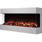 Modern Elegance - Floating Mantel Kit for Scion 55 - Primed MDF with Wall Mount Bracket - SF - SCT55 - MANTEL - SIMPLIFIRE - FireplacesProSimpliFireElectric Fireplace Mantel