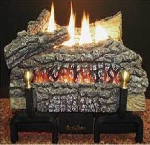 Modulating Vent - Free Log Set for Natural Gas (NG) or Liquid Propane (LP): CR24 - BUCK STOVE - FireplacesProBuck StoveVent Free Gas Logs