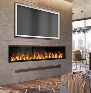 Opti - myst Linear Electric Fireplace: 86 Inches - Model X - 136809 - DIMPLEX - FireplacesProDimplexElectric Fireplace