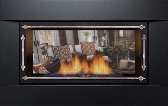 Palisade 36 - Deluxe - LP - SIERRA FLAME - FireplacesProSierra FlameGas Fireplace