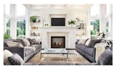 Peninsula Top in White - Product Code - EMPTW - AMERICAN HEARTH - FireplacesProAmerican HearthPeninsula Mantels