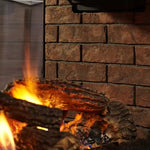 Peninsula with Weathered Traditional Brick - 36" and Traditional Brick Interior Liner - OUTDOOR LIFESTYLE - FireplacesProOutdoor LifestyleBrick Panels