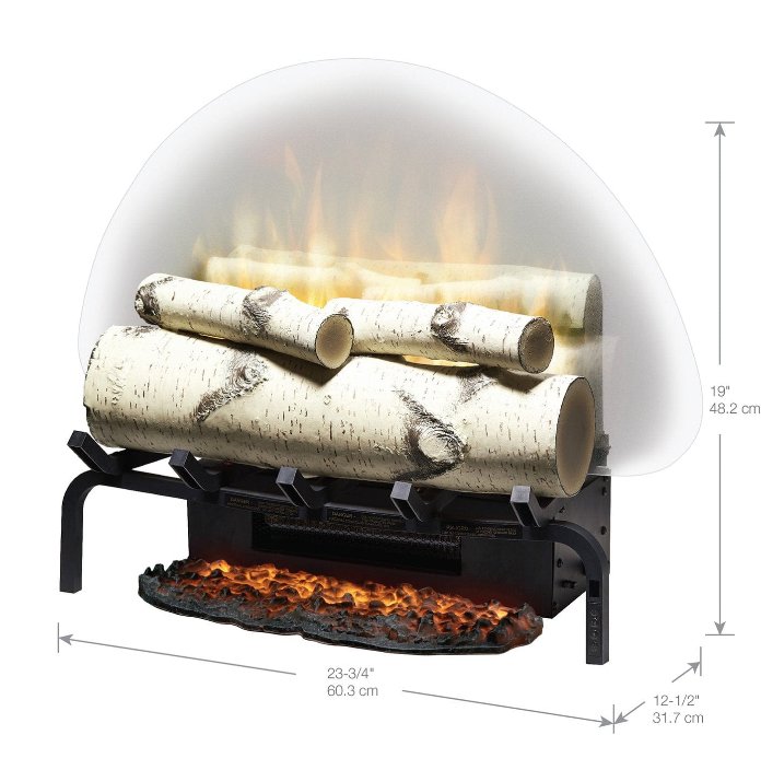 Plug - In Birch Log Set - Revillusion® 20" - DIMPLEX - FireplacesProDimplexElectric Log Set