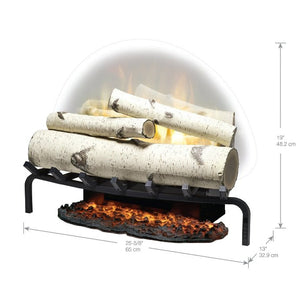 Plug - In Birch Log Set - Revillusion® 25" - DIMPLEX - FireplacesProDimplexElectric Log Set