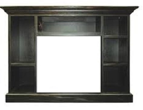 Prestige Bookcase Mantel Model 34 (Mantel Only) - BUCK STOVE - FireplacesProBuck StoveMantel