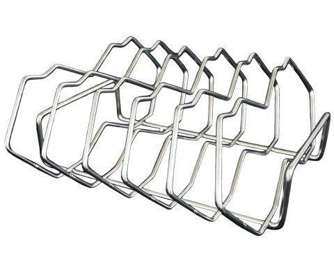 Primo Ceramic Grills Rib Rack, 5 - Slot, for XL 400, LG 300, JR 200, Kamado - FireplacesProPrimo Ceramic GrillsAccessories