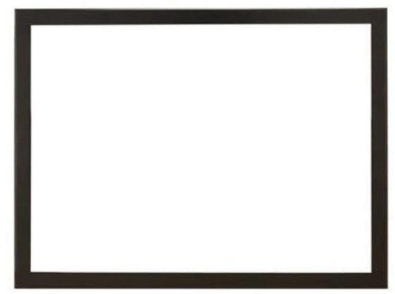 Rectangle, 1.5 - in., Oil - Rubbed Bronze, for peninsula fireplace end - DF242BZ - AMERICAN HEARTH - FireplacesProAmerican HearthFraming Kit