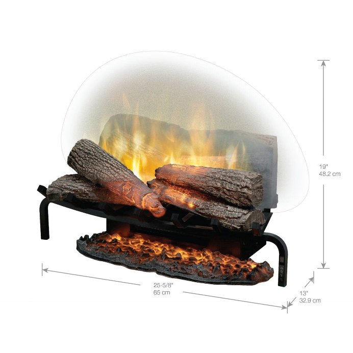 Revillusion® 25" Plug - In Fresh Cut Log Set - DIMPLEX - FireplacesProDimplexElectric Log Set