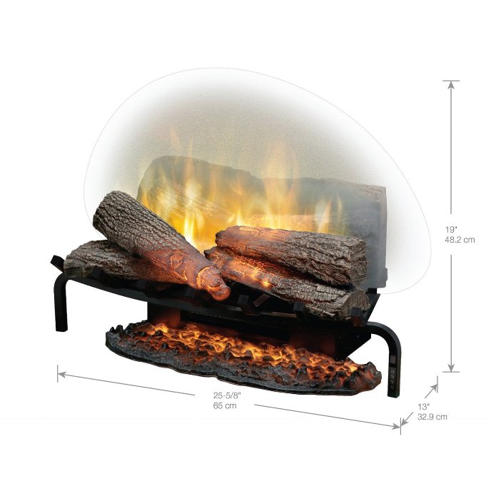 Revillusion® 25" Plug - In Log Set - DIMPLEX - FireplacesProDimplexElectric Log Set