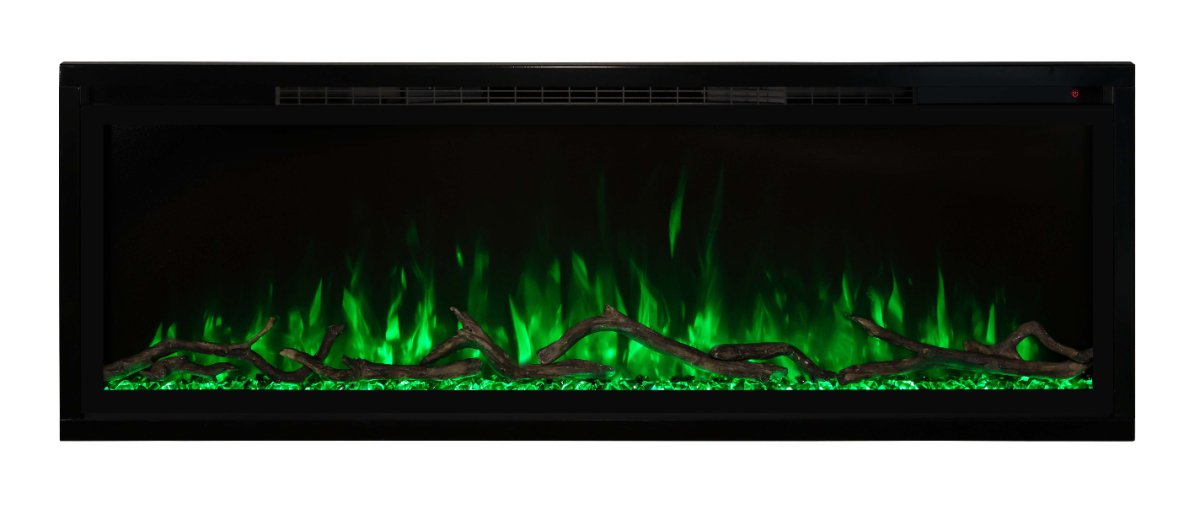 Spectrum Slimline Ultra - Slim Electric Fireplace - Recessed/Built - in/Wall Mount (50" - 100") with Touch Screen Controls - MODERN FLAMES - FireplacesProModern FlamesElectric Fireplace