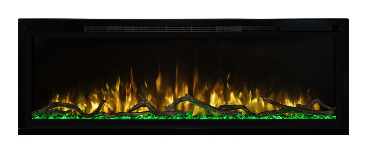 Spectrum Slimline Ultra - Slim Electric Fireplace - Recessed/Built - in/Wall Mount (50" - 100") with Touch Screen Controls - MODERN FLAMES - FireplacesProModern FlamesElectric Fireplace