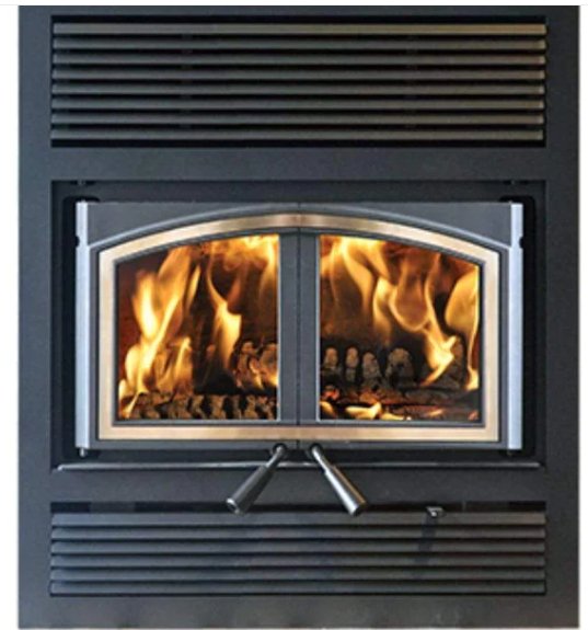 St. Clair 3000 - Wood Burning Fireplace with Blower, 3.0 cu.ft., Metallic Black - WB30FP - EMPIRE STOVE - FireplacesProEmpire StoveWood Burning Fireplace