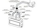 St. Clair 4000 - Forced Air Distribution Kit - WB2FA - EMPIRE STOVE - FireplacesProEmpire StoveAir Kit