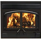 St. Clair 4300 - Wood Burning Fireplace with Blower, Metallic Black Finish - WB43FP - EMPIRE STOVE - FireplacesProEmpire StoveWood Burning Fireplace