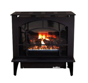 Steel Gas Stove Townsend II, available in NG/LP Variants - BUCK STOVE - FireplacesProBuck StoveGas Stove