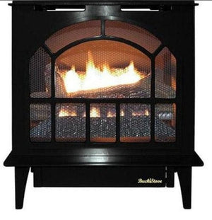 Steel Hepplewhite Gas Stove, Natural Gas/Liquid Propane (NG/LP) - BUCK STOVE - FireplacesProBuck StoveGas Stove