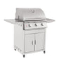 Summerset - Sizzler 26" Freestanding Grill - NG/LP - 443 Stainless Steel - 12,000 BTUs - FireplacesProSummersetFreestanding Grill