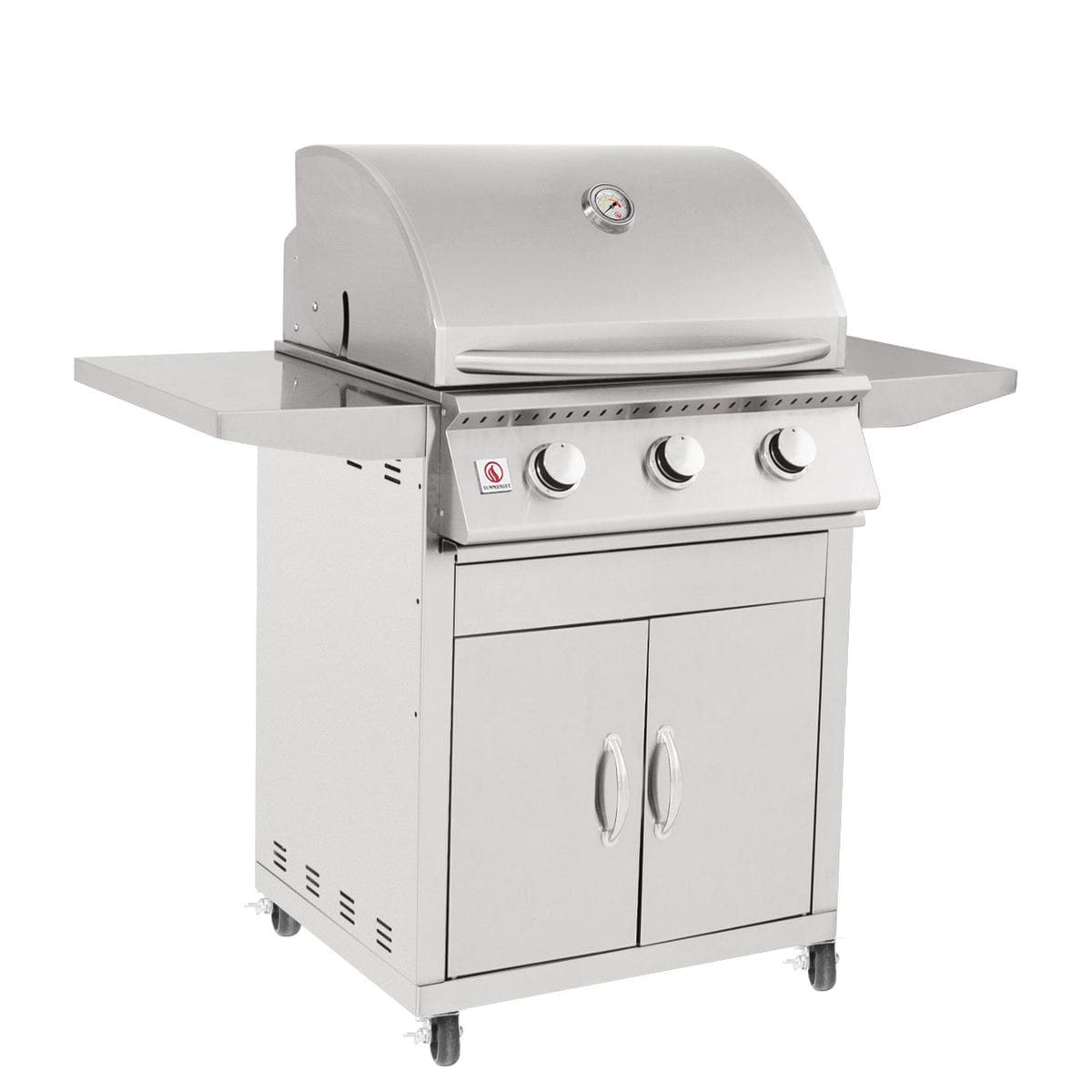 Summerset - Sizzler 26" Freestanding Grill - NG/LP - 443 Stainless Steel - 12,000 BTUs - FireplacesProSummersetFreestanding Grill