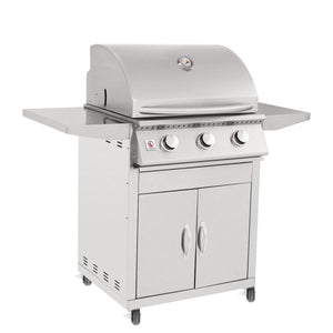 Summerset - Sizzler 26" Freestanding Grill - NG/LP - 443 Stainless Steel - 12,000 BTUs - FireplacesProSummersetFreestanding Grill