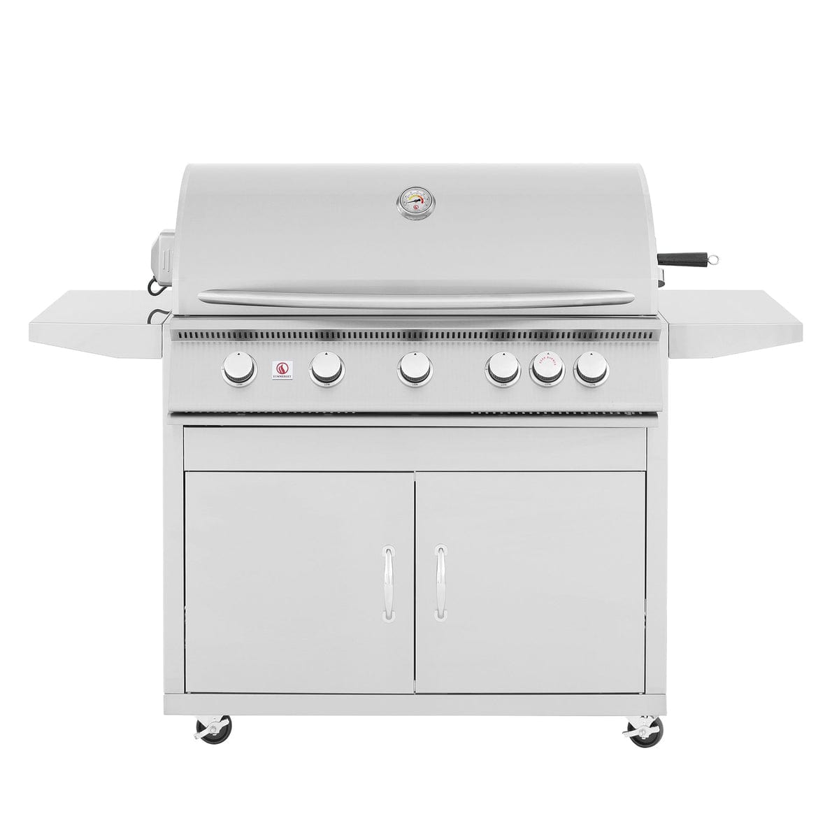 Summerset - Sizzler 40" Freestanding BBQ Grill - NG/LP - 304 Stainless Steel - 12,000 BTUs - FireplacesProSummersetFreestanding Grill