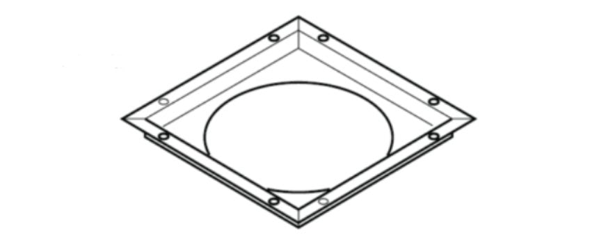 Superior - 2" Clearance Firestop Spacer (1 ea.) - FS - 8DM - FireplacesProSuperiorWood - Burning Chimney