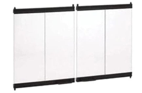 Superior - 36" Standard Bi - Fold Door, Black - BDB36 - FireplacesProSuperiorBi - Fold Doors