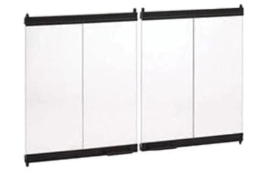 Superior - 42" Bi - Fold Door, Black - BDG42 - FireplacesProSuperiorBi - Fold Doors