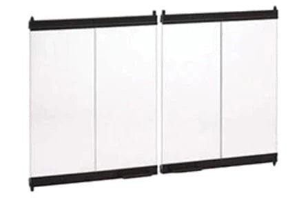 Superior - 50" Bi - Fold Door, Black - BD50 - FireplacesProSuperiorBi - Fold Doors