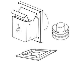 Superior - Compact Termination SV4.5 - SV45HTKCT - FireplacesProSuperiorTermination Kit