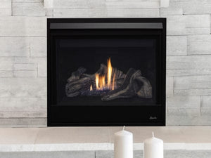 Superior - DRC3045 45" Contemporary Direct Vent, Elec, Top/Rear - Natural Gas - DRC3045DEN - B - FireplacesProSuperiorDirect - Vent Fireplace