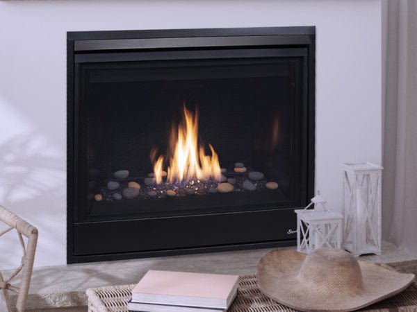 Superior - DRC3045 45" Contemporary Direct Vent, Elec, Top/Rear - Natural Gas - DRC3045DEN - B - FireplacesProSuperiorDirect - Vent Fireplace